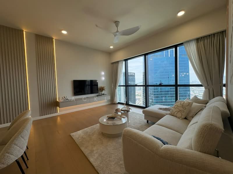 Servis Apartment untuk Dijual di TRX Residences - Dacklin Lee - Living Room - PropertyGuru.com.my