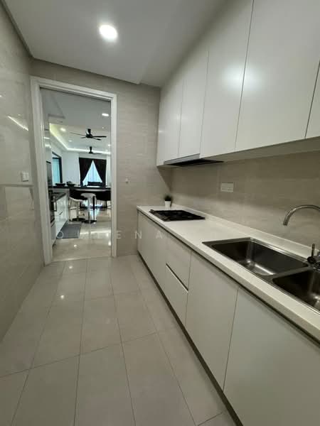 Kediaman Servis untuk Disewa di The Astaka @ 1 Bukit Senyum - Queena Thye - Kitchen - PropertyGuru.com.my