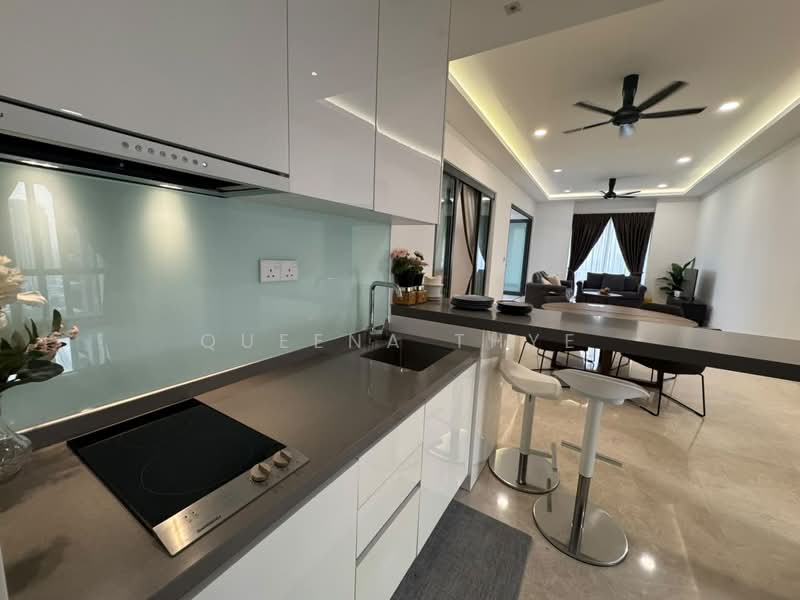 Kediaman Servis untuk Disewa di The Astaka @ 1 Bukit Senyum - Queena Thye - Kitchen - PropertyGuru.com.my