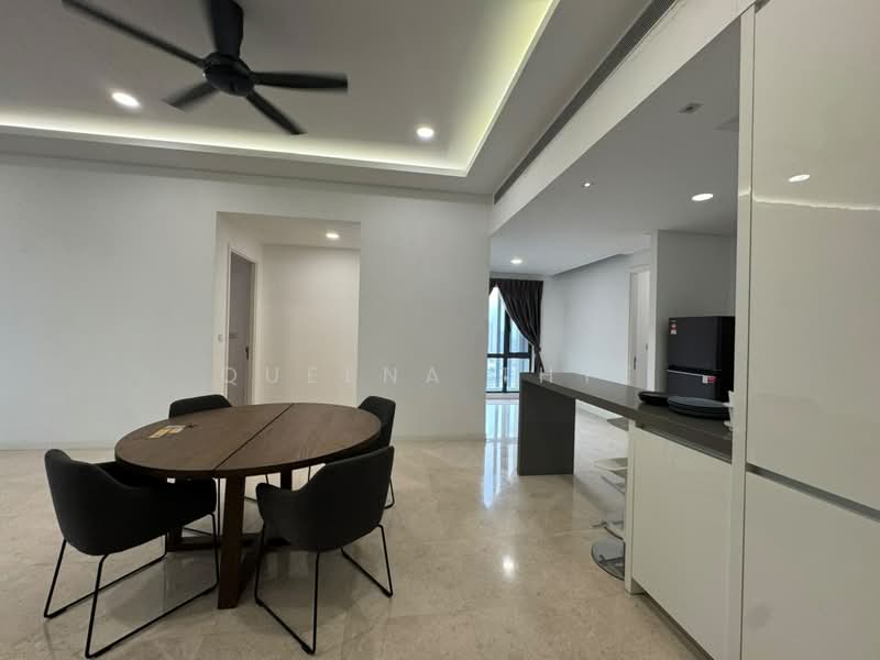 Kediaman Servis untuk Disewa di The Astaka @ 1 Bukit Senyum - Queena Thye - Dining Room - PropertyGuru.com.my
