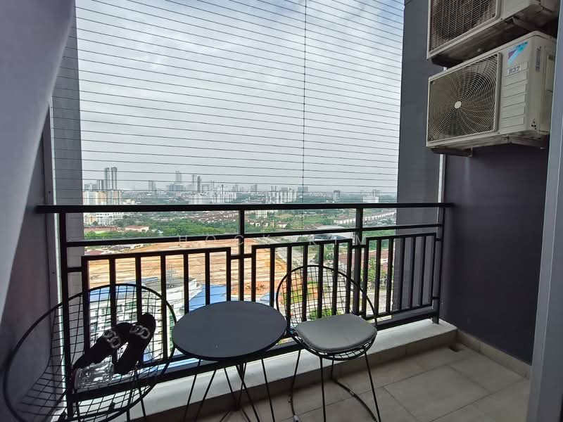 Service Residence for Sale at SKS Habitat - Hock Kim - Balcony - PropertyGuru.com.my