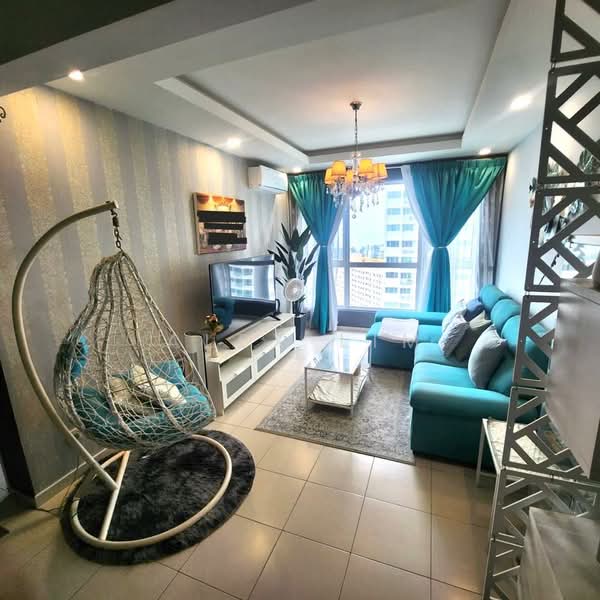 Condominium for Rent at i-Santorini - Alex Lim - Living Room - PropertyGuru.com.my