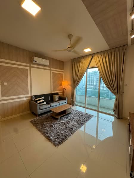 Kondominium untuk Disewa di Scenaria @ North Kiara Hills - Louis Leang - Living Room - PropertyGuru.com.my