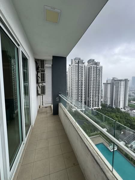 Kondominium untuk Disewa di Scenaria @ North Kiara Hills - Louis Leang - Balcony - PropertyGuru.com.my