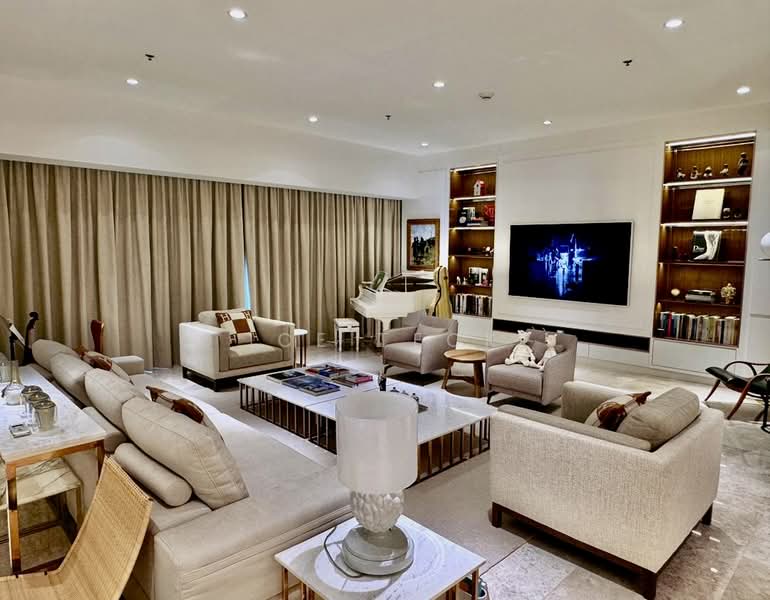 Service Residence for Sale at The Ritz-Carlton Residences - Ice Teck - Living Room - PropertyGuru.com.my