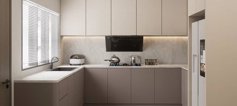 Rumah Teres 2 Tingkat untuk Dijual di Bukit Rahman Putra (Sungai Buloh) - Jerry Ang - Kitchen - PropertyGuru.com.my