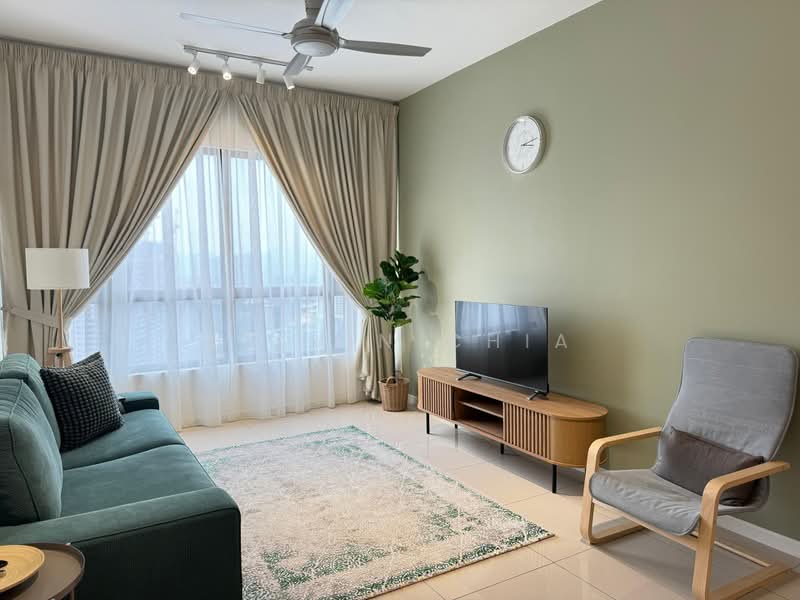 Servis Apartment untuk Disewa di Duta Park Residences - Kelvin Chia - Living Room - PropertyGuru.com.my
