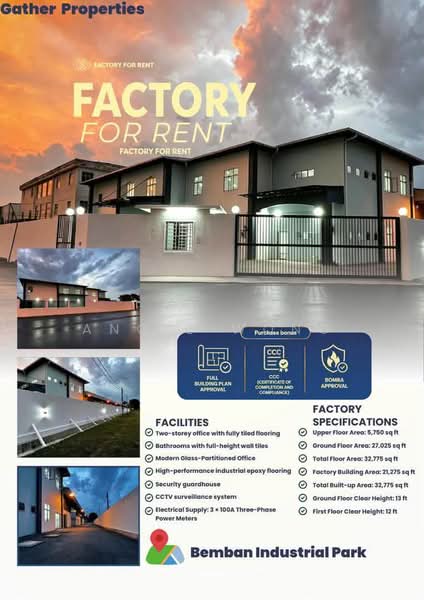 Factory for Rent in Bemban Industrial Estate (Batu Gajah) - Angie Wong - PropertyGuru.com.my