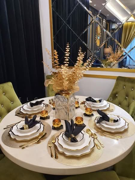 Kondominium untuk Disewa di Pelangi Utama - Elcoln Leong - Dining Room - PropertyGuru.com.my