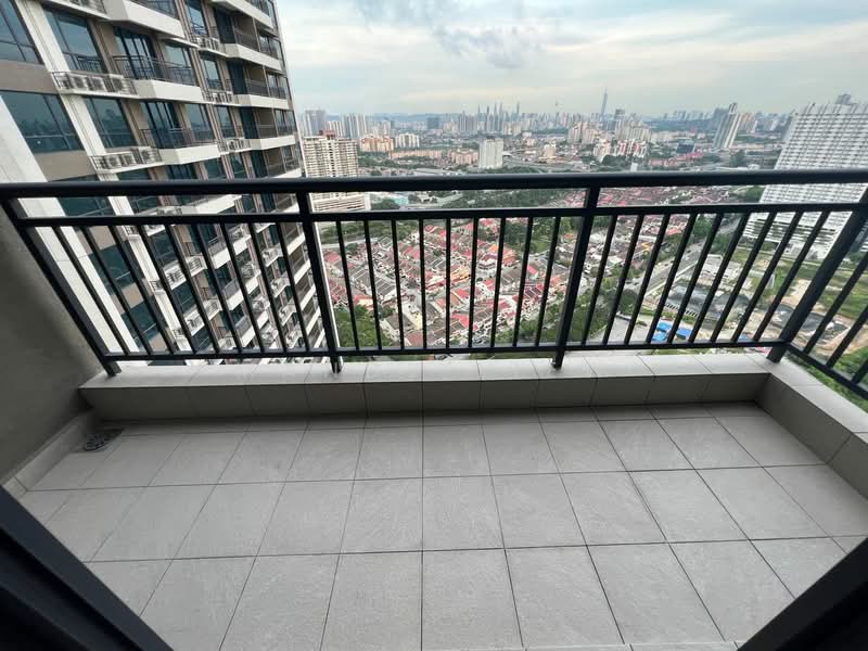 Service Residence for Sale at Aradia Residence @ Lake City KL North - Mandy Liew - Balcony - PropertyGuru.com.my