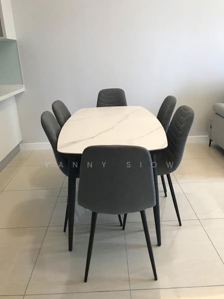 Servis Apartment untuk Disewa di The Sentral Suites - Yanny Siow - Dining Room - PropertyGuru.com.my
