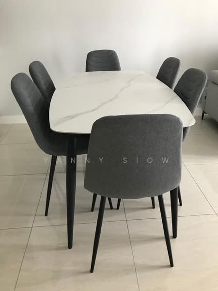Servis Apartment untuk Disewa di The Sentral Suites - Yanny Siow - Dining Room - PropertyGuru.com.my