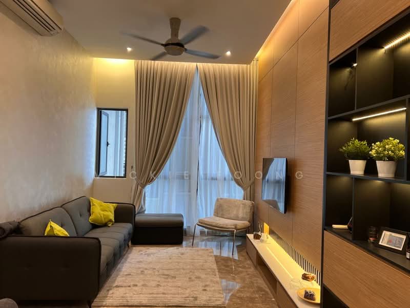 Servis Apartment untuk Dijual di Laman Ceylon - Vickie Foong - Living Room - PropertyGuru.com.my