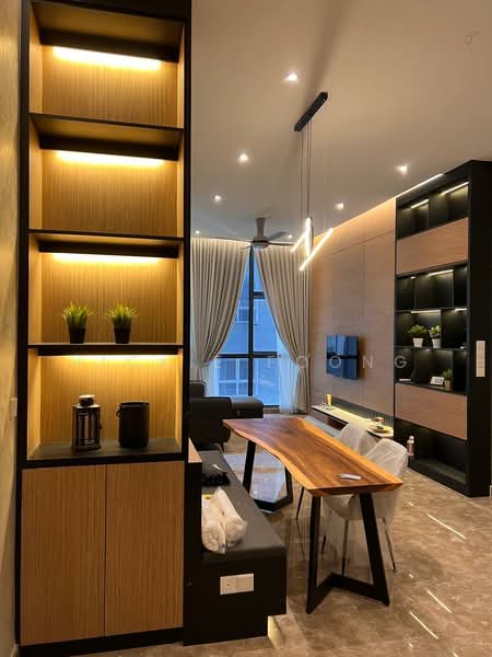 Servis Apartment untuk Dijual di Laman Ceylon - Vickie Foong - Living Room - PropertyGuru.com.my