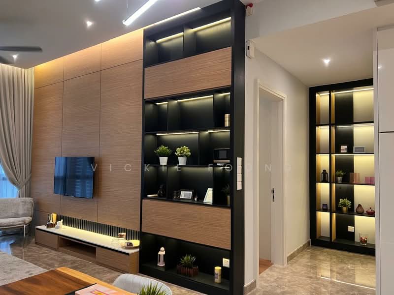 Servis Apartment untuk Dijual di Laman Ceylon - Vickie Foong - Living Room - PropertyGuru.com.my