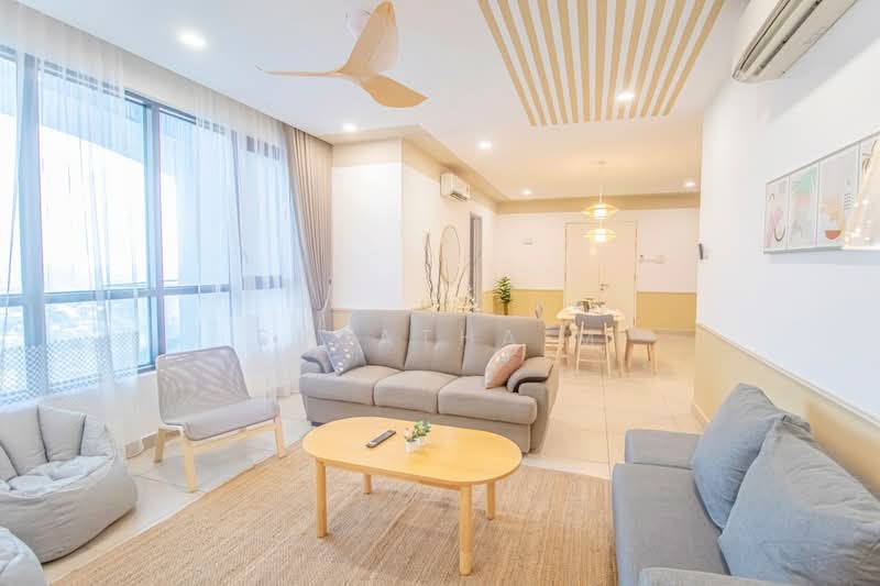Servis Apartment untuk Disewa di KL Gateway Premium Residences - Sujatha M - Living Room - PropertyGuru.com.my