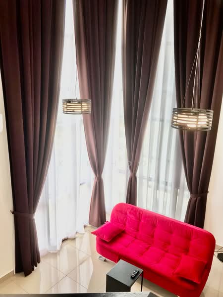 Servis Apartment untuk Disewa di Eclipse Residence @ Pan'gaea - Kar Hooi - Living Room - PropertyGuru.com.my