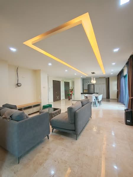 Kondominium untuk Disewa di Elita @ The Straits View Condominium - Max Kan - Living Room - PropertyGuru.com.my