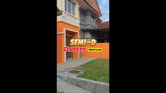 Rumah Kluster untuk Dijual di Bandar Baru Puncak Alam (Puncak Alam) - Awie Shariman - PropertyGuru.com.my