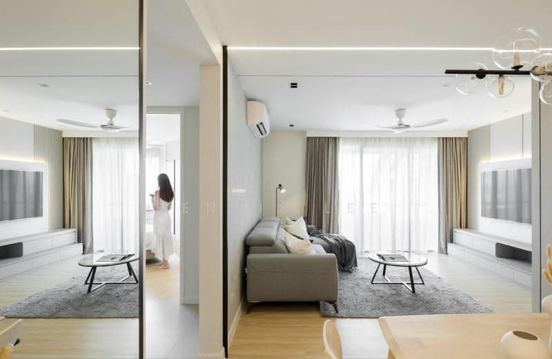 Kondominium untuk Dijual di R&F Princess Cove Phase 2-Seine Region - Dennis Lee - Living Room - PropertyGuru.com.my