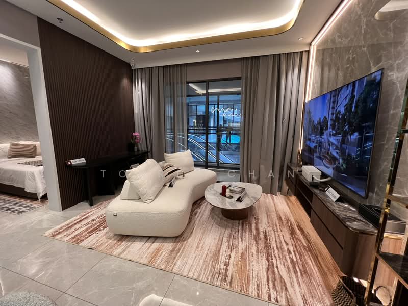 Servis Apartment untuk Dijual di Binastra Cochrane - Torres Chan - Living Room - PropertyGuru.com.my