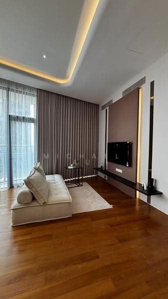 Kediaman Servis untuk Dijual di K Residence @ KLCC - Michael Au - Living Room - PropertyGuru.com.my