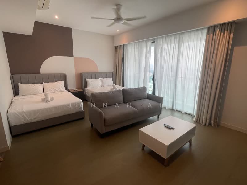 Pangsapuri untuk Dijual di Ooak Serviced Apartments @ Kiara 163 - Jannah Ali - Living Room - PropertyGuru.com.my
