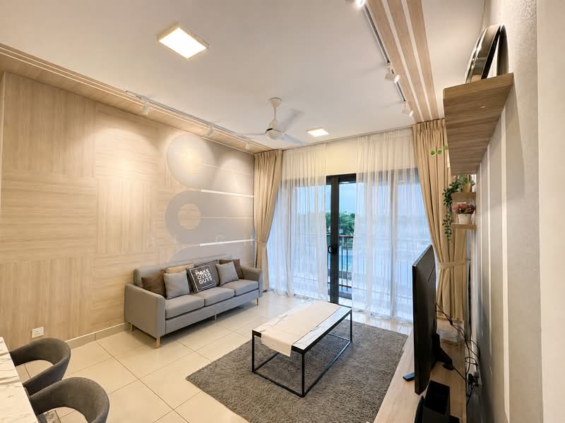 Servis Apartment untuk Disewa di Setia City Residences - Ai Chin Tan - Living Room - PropertyGuru.com.my