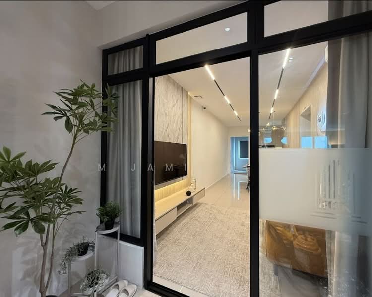 Service Residence for Sale at e.Sentral SmartCity - M Jamil Ali - Living Room - PropertyGuru.com.my