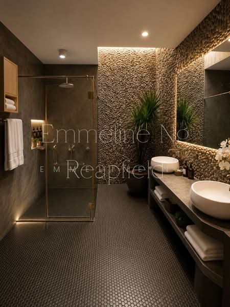 Rumah Berkembar untuk Dijual di Damansara Heights (Kuala Lumpur) - Emmeline Ng - Master Bathroom - PropertyGuru.com.my