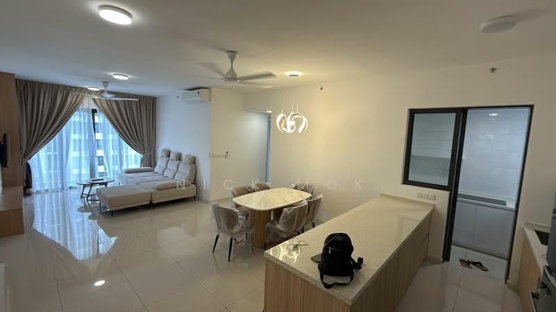 Service Residence for Rent at Sunway Belfield - Nick Mok - Living Room - PropertyGuru.com.my