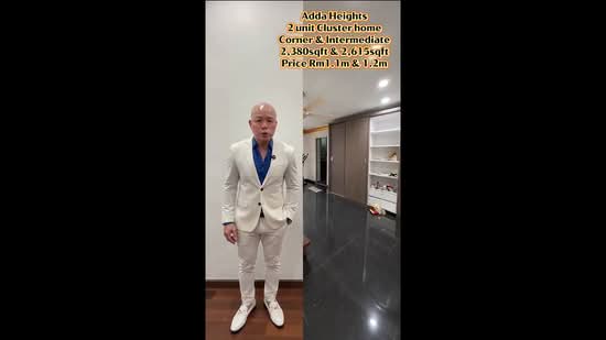 Rumah Kluster untuk Dijual di Taman Adda Heights (Tebrau) - Kenny Ong - PropertyGuru.com.my