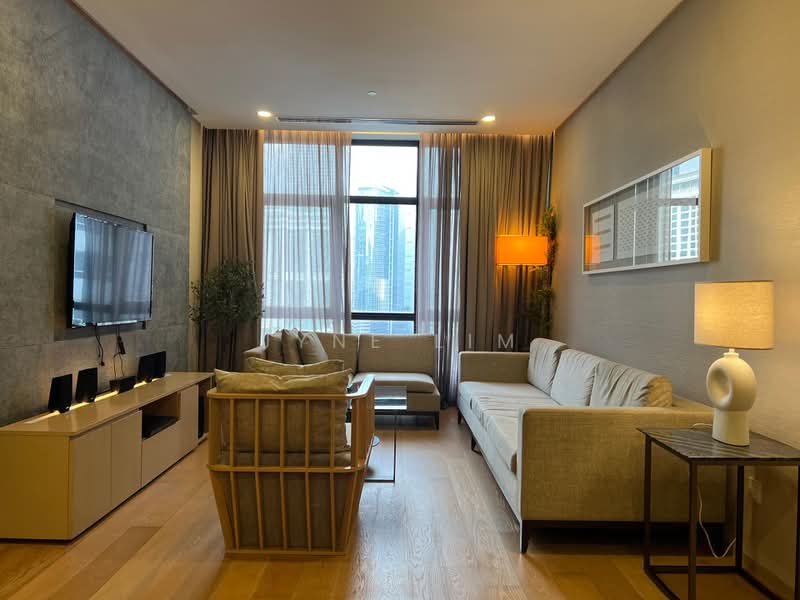 Servis Apartment untuk Disewa di Fraser Residence (188 Suites) - Jyne Lim - Living Room - PropertyGuru.com.my
