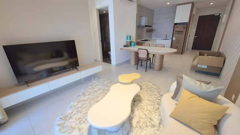 Service Residence for Rent at Renna Residence @ The NorthBank - Clement Toh - Living Room - PropertyGuru.com.my