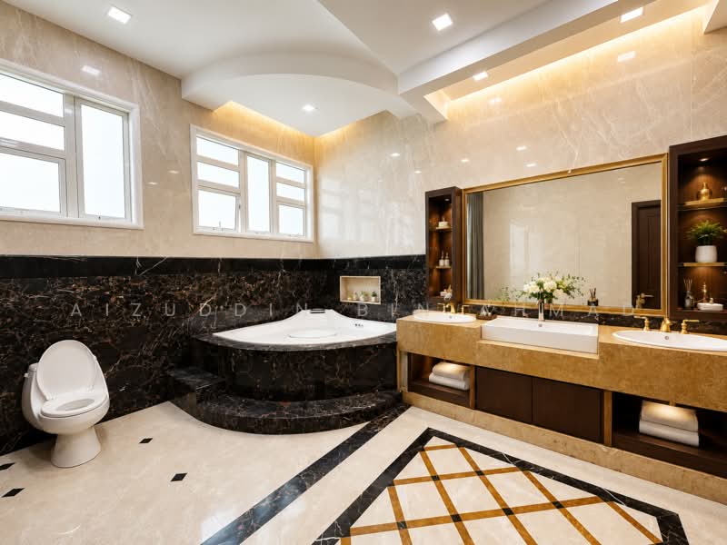 Bungalow for Sale in Taman Harmonis (Gombak) - Aizuddin bin Ahmad - Bathroom - PropertyGuru.com.my
