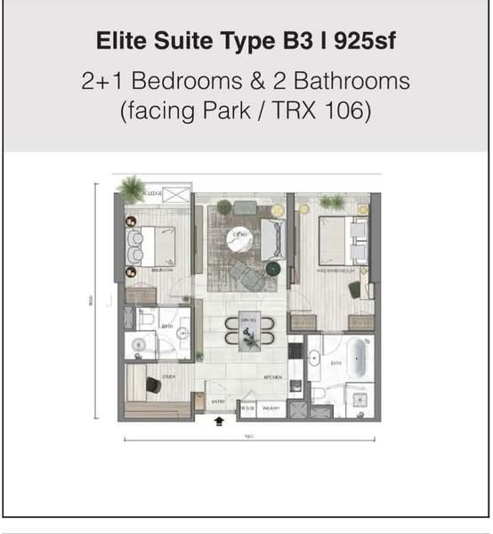 Servis Apartment untuk Disewa di Core Residence @ TRX - Jeremy Lee - PropertyGuru.com.my