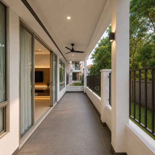 Rumah Berkembar untuk Dijual di Iskandar Puteri (Nusajaya) (Johor) - Jen Kiok - Balcony - PropertyGuru.com.my