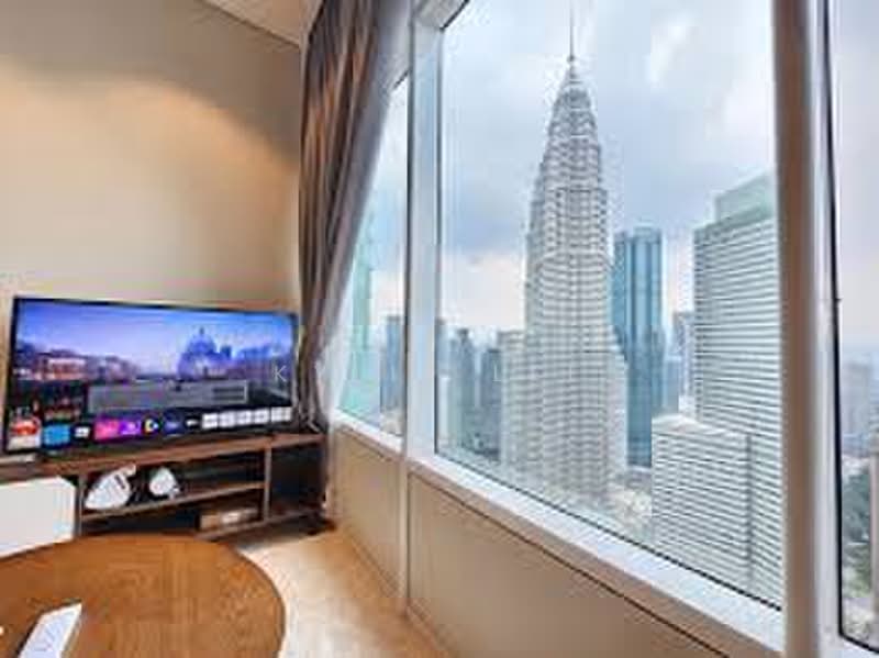 Servis Apartment untuk Dijual di Sky Suites @ KLCC - Kylie Lee - Living Room - PropertyGuru.com.my