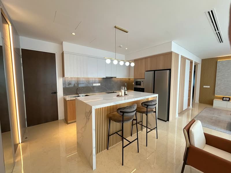 Kondominium untuk Dijual di Capella Embassy (D'Rapport Residences) - Nova Chua - Kitchen - PropertyGuru.com.my