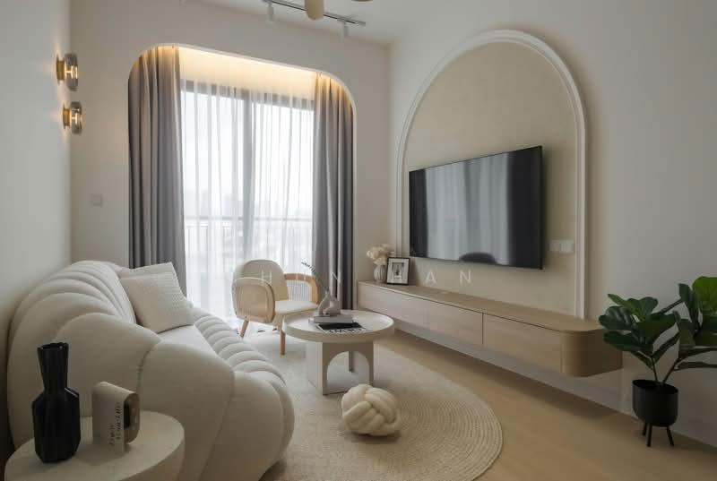 Servis Apartment untuk Dijual di Sunway Velocity TWO - Chun Han - Living Room - PropertyGuru.com.my