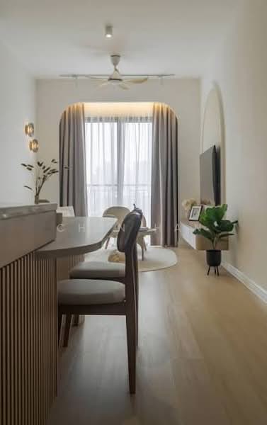 Servis Apartment untuk Dijual di Sunway Velocity TWO - Chun Han - Living Room - PropertyGuru.com.my