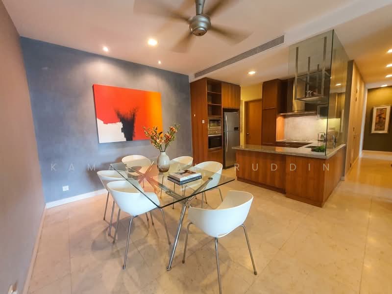 Servis Apartment untuk Disewa di Binjai Residency - Kamal Kamaruddin - Dining Room - PropertyGuru.com.my