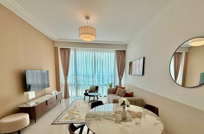 Kediaman Servis untuk Disewa di Regent Suites @ Pavilion Damansara Heights - Kent Lau - Living Room - PropertyGuru.com.my