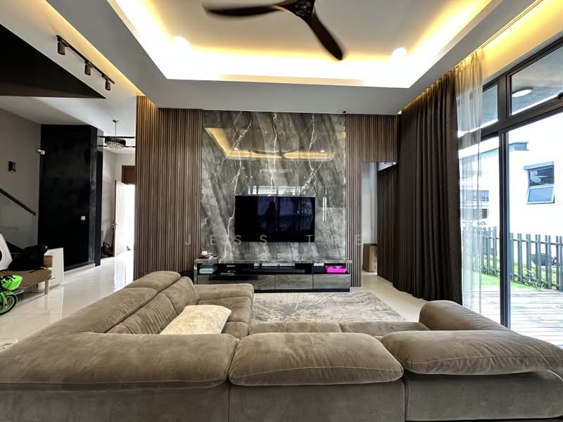 Semi-Detached House for Sale in Setia Alam (Selangor) - Jess Tee - Living Room - PropertyGuru.com.my