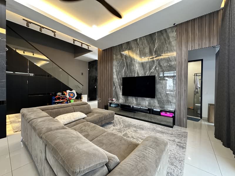 Semi-Detached House for Sale in Setia Alam (Selangor) - Jess Tee - Living Room - PropertyGuru.com.my