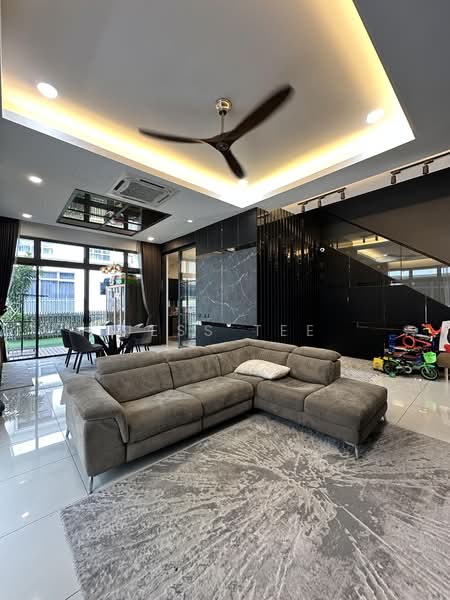 Semi-Detached House for Sale in Setia Alam (Selangor) - Jess Tee - Living Room - PropertyGuru.com.my
