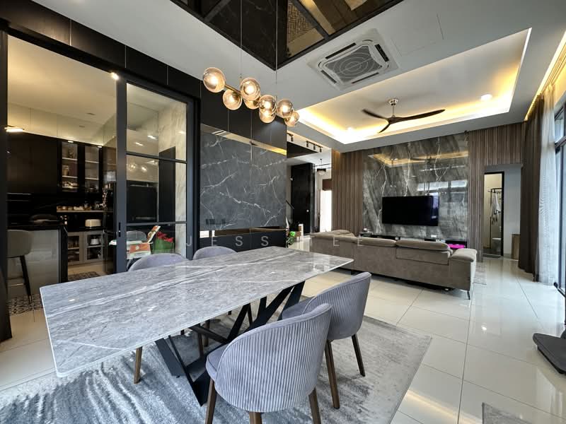 Semi-Detached House for Sale in Setia Alam (Selangor) - Jess Tee - Living Room - PropertyGuru.com.my
