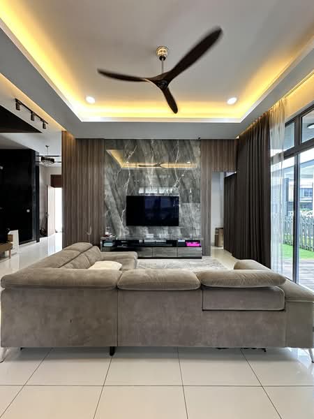 Semi-Detached House for Sale in Setia Alam (Selangor) - Jess Tee - Living Room - PropertyGuru.com.my