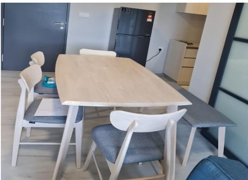 Servis Apartment untuk Dijual di Jesselton Quay CityPads - Hazel Chan - Dining Room - PropertyGuru.com.my