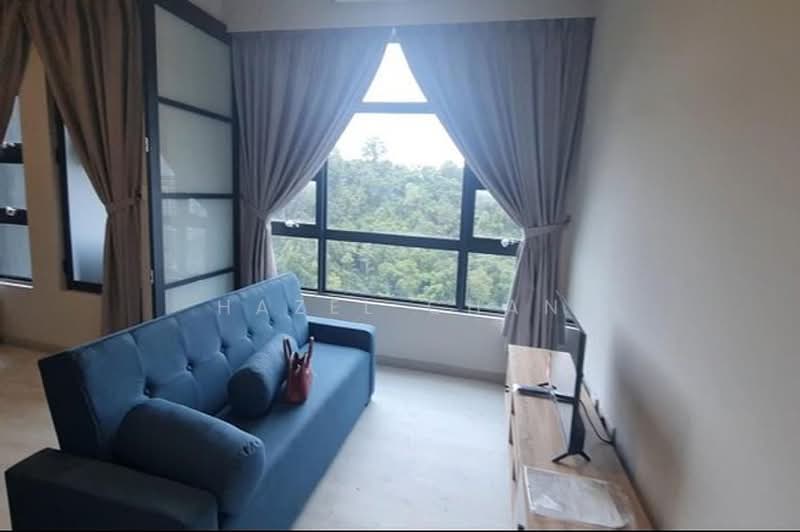 Servis Apartment untuk Dijual di Jesselton Quay CityPads - Hazel Chan - Living Room - PropertyGuru.com.my